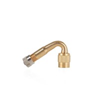 45degree angle brass inflator pump valve extension