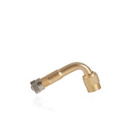 90degree angle brass inflator pump valve extension