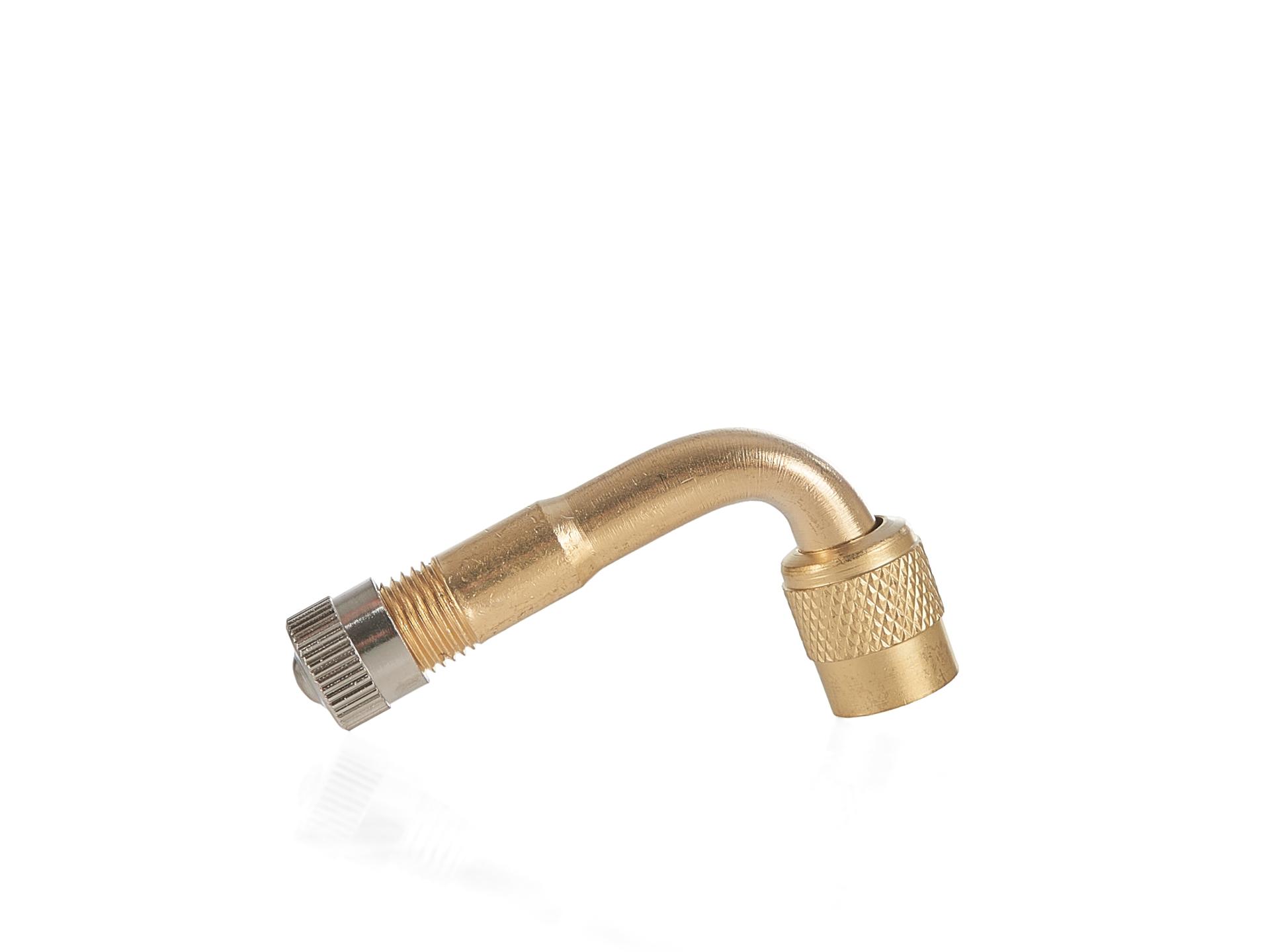 90degree angle brass inflator pump valve extension