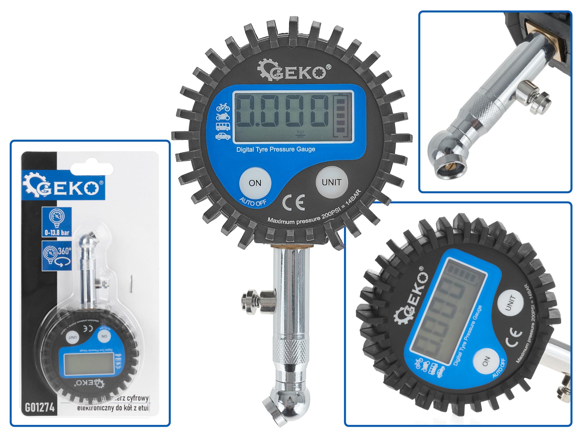 Digitálny – elektronický merač tlaku v pneumatikách (60/84)