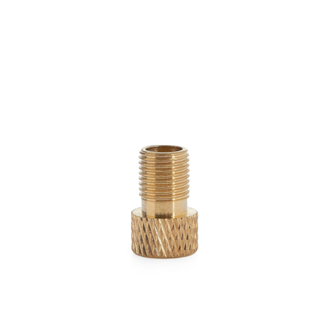 Presta/bike brass adapter for inflating wheels