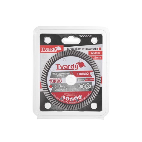 Turbo diamond blade 125x10x22.23mm