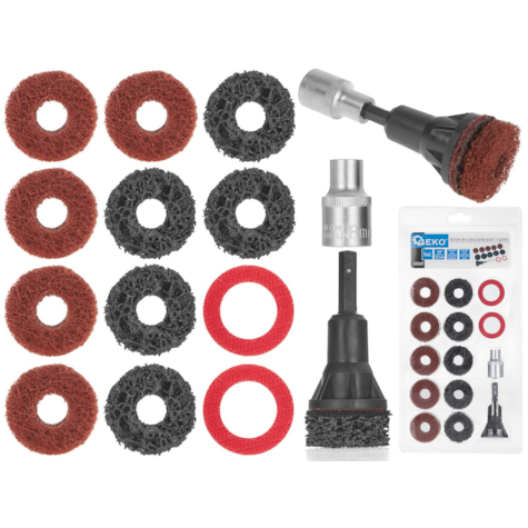 14pcs stud hub cleaner set