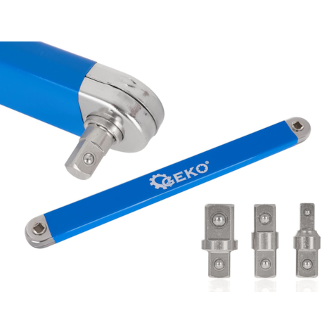 Offset extension wrench