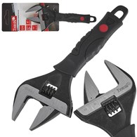 Adjustable wrench �� extra wide jaw 0-34 mm 6  CrV