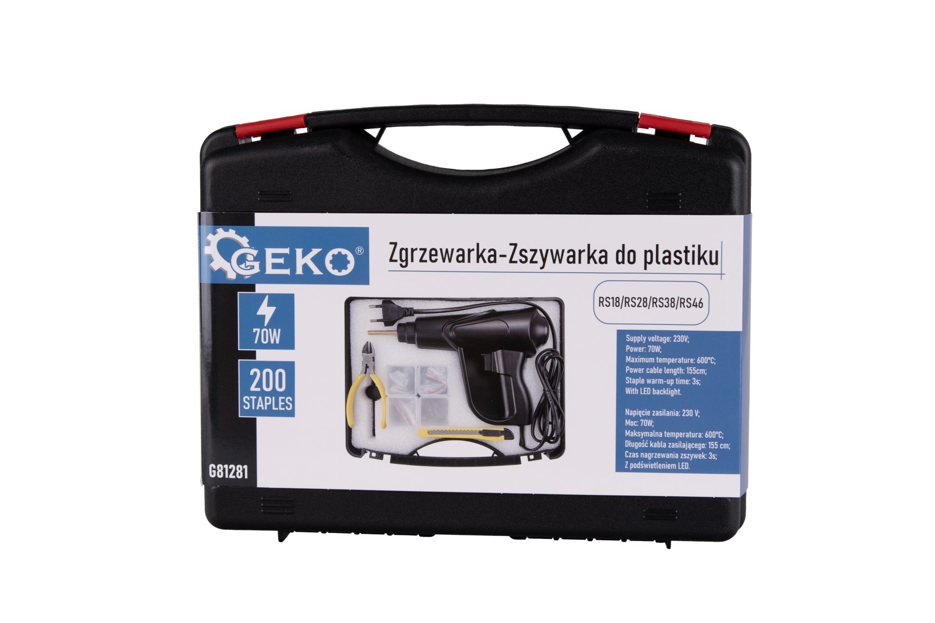 Zgrzewarka-Zszywarka do plastiku 70W 200 zszywek (20)