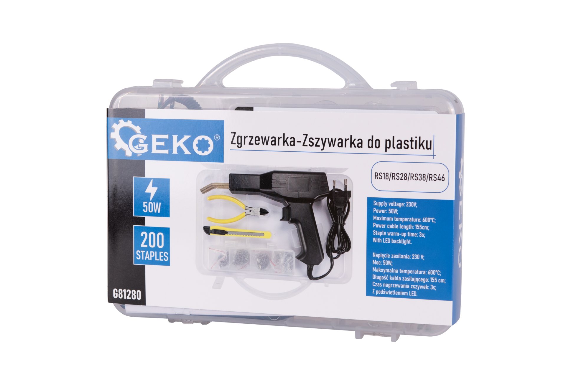 Zváračka-plastová zošívačka 50W 200 sponiek (20)