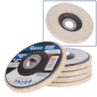 Felt polishing disc 125mm