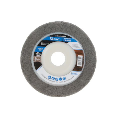Fleece polishing disc 125mm