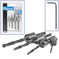 5pcs countersink drill bit set