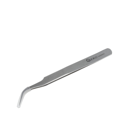 Pęseta precyzyjna odgięta 120mm (1000)