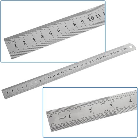 300mm stainless steel ruler