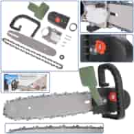 12  chainsaw attachment for an angle grinder