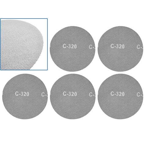 Siatka ścierna na rzep 225mm P320 (5/250)