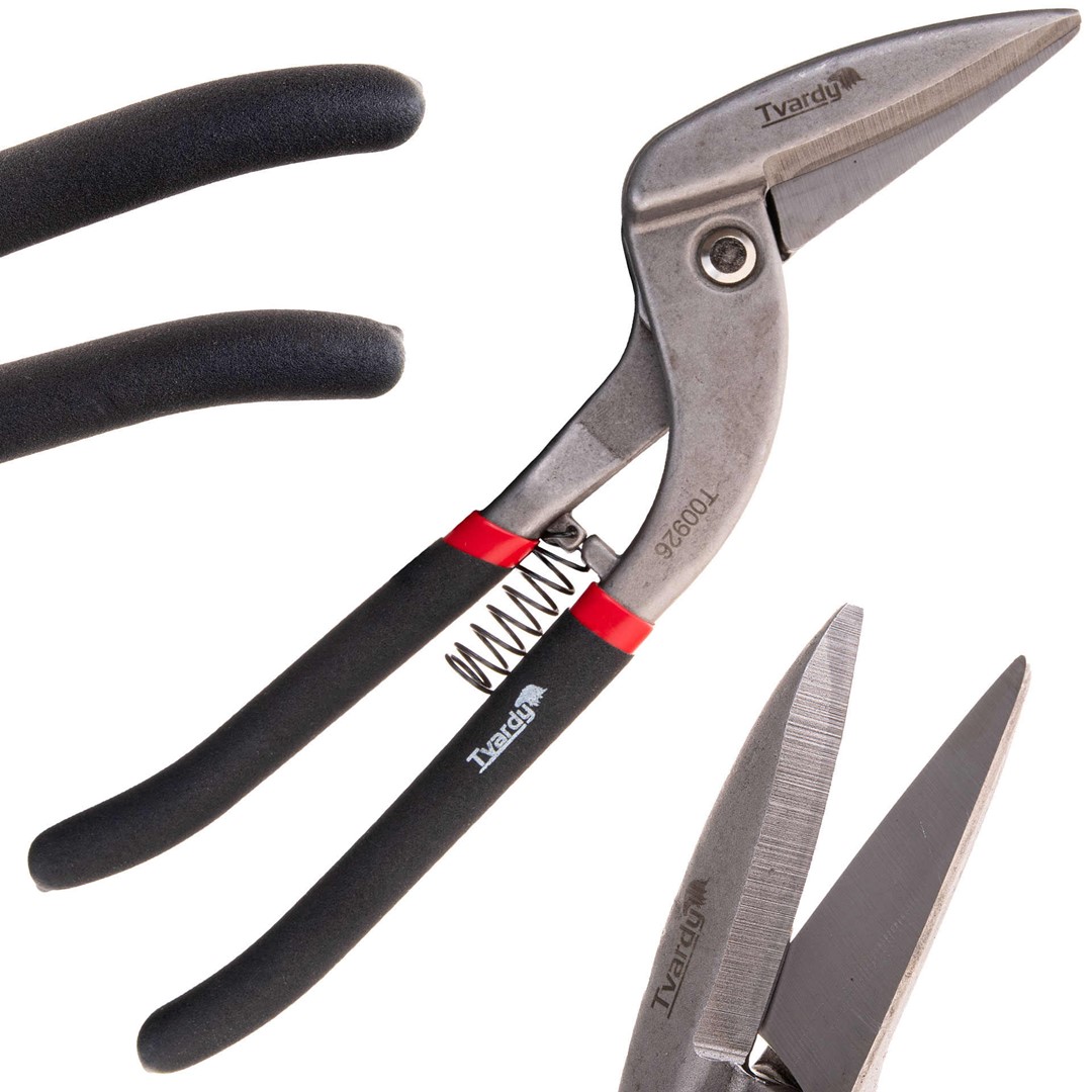 Left cutting pelican snips 300mm