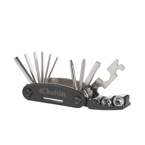Set of enforced nickel plating 16in1 bicycle keys