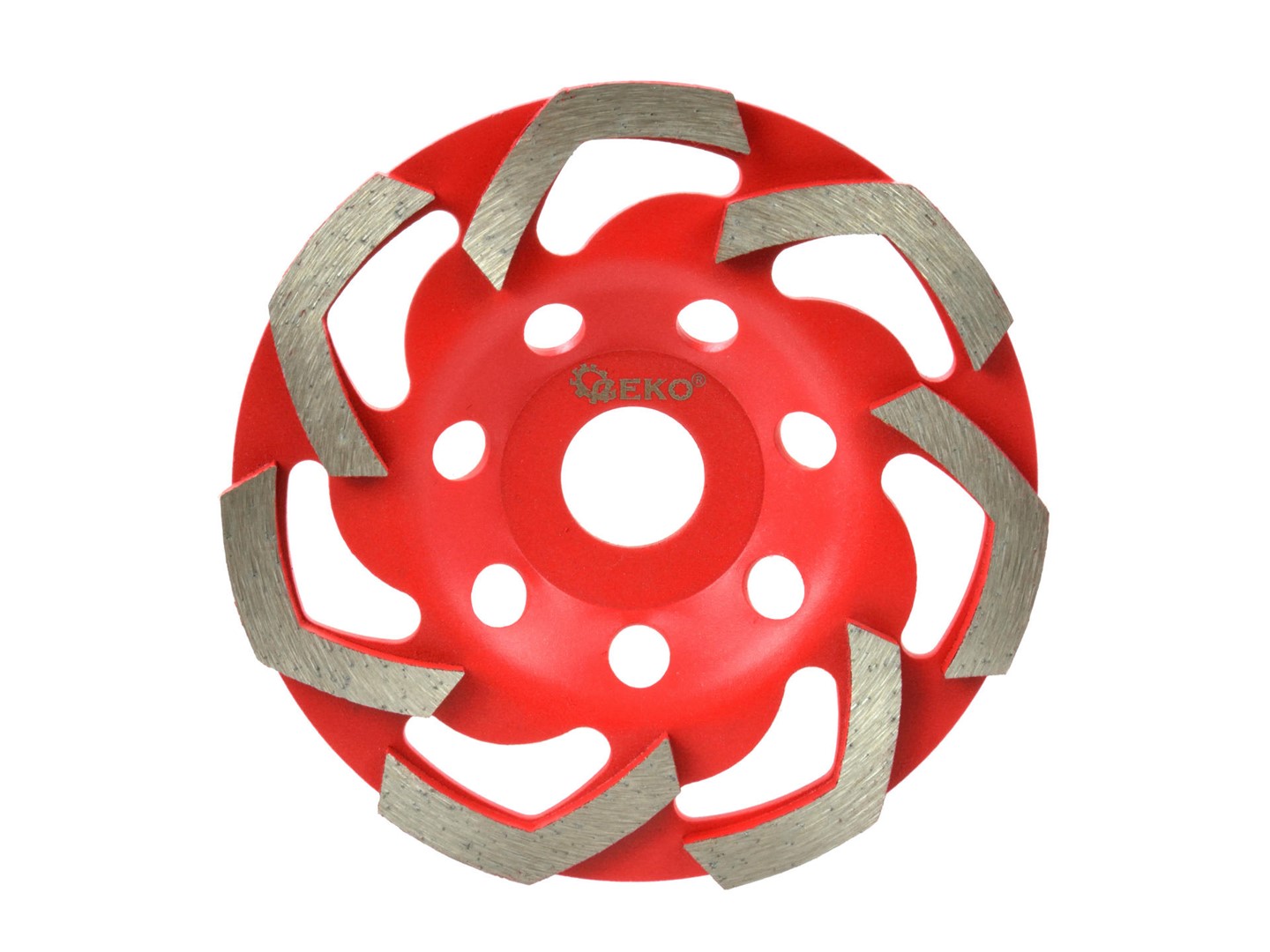 Diamond Turbo Grinding Cup Wheel 125mm 5mm RED