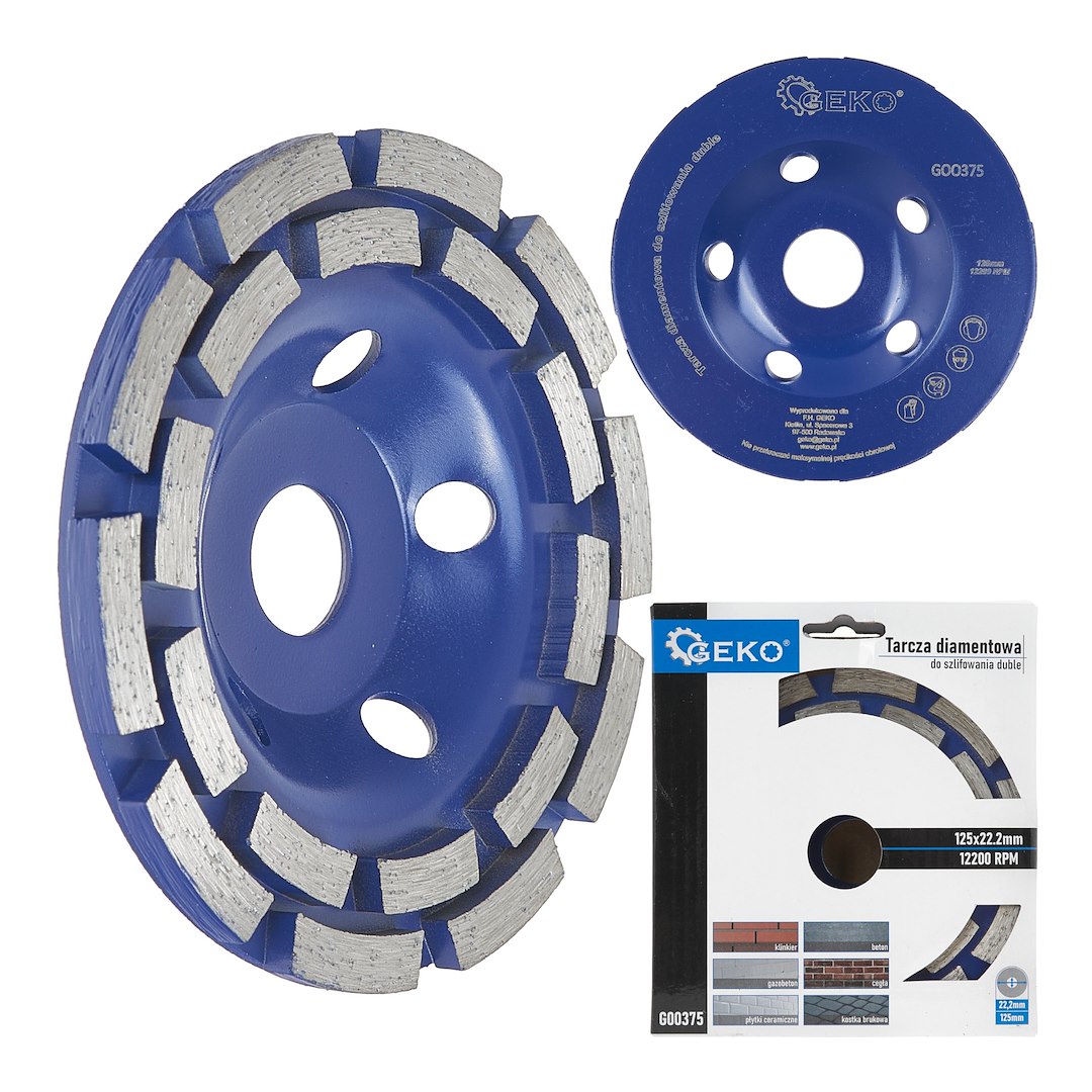 Diamond Grinding Cup Wheel Double Row 5mm 125x22,2mm
