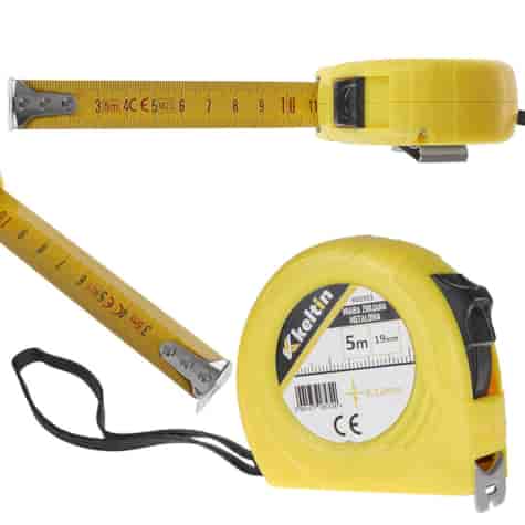 Measure tape 5m x 19mm x 0.12mm