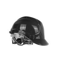 Safety helmet with adjustable knob BLACK