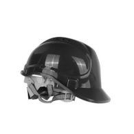 Kask ochronny budowlany BHP regulowany – czarny (50)