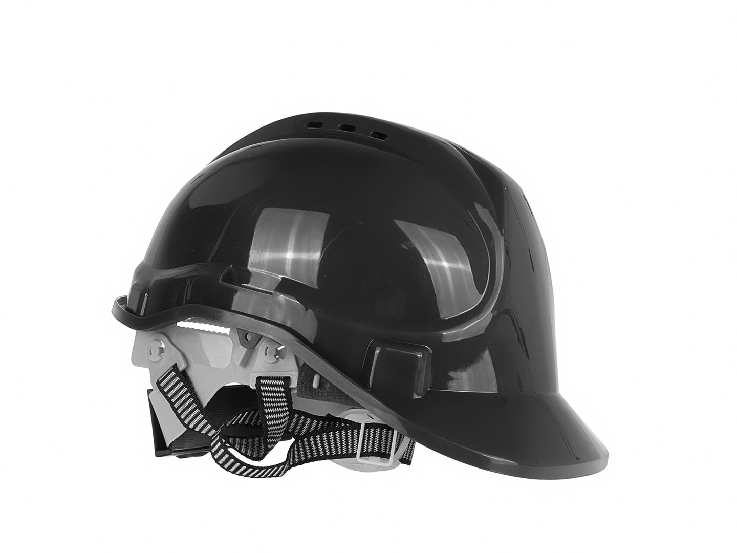 Safety helmet with adjustable knob BLACK