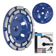 Diamond Grinding Cup Wheel Double Row 5mm 125xM14
