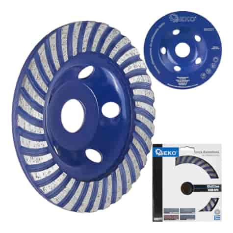 Tarcza diam. do szlif.125mm turbo GEKO(20)