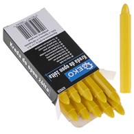 10pcs of yellow tire chalk 12x110mm