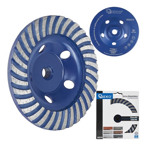 Diamond Turbo Row Cup Wheel 5mm 125xM14