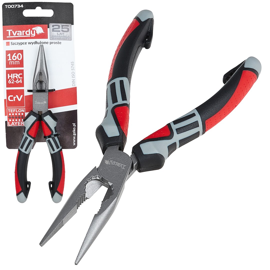 Long nose pliers 160mm CrV