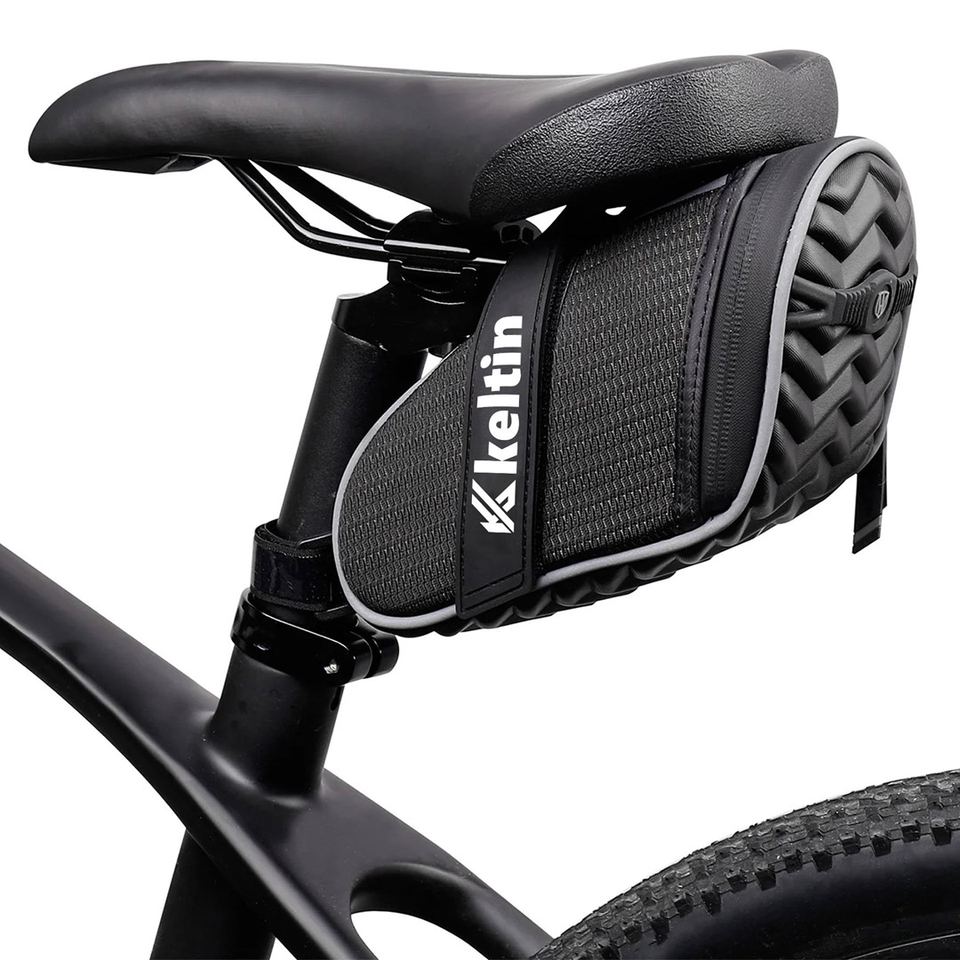 Waterproof bicycle saddle bag