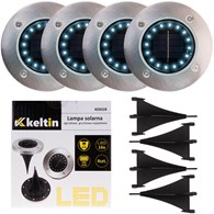 16LED solar garden lamp set