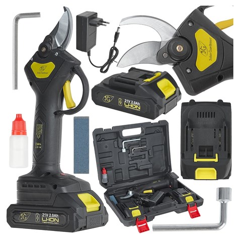 21V cordless pruning shears 30mm 2x2.0Ah