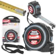 Double-sided nylon measure tape 5m/25mm CLASS I