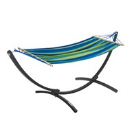 Garden hammock with frame 200x100cm 200kg