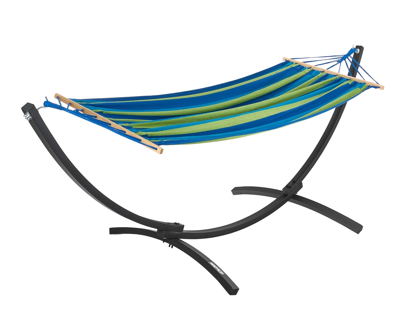 Garden hammock with frame 200x100cm 200kg