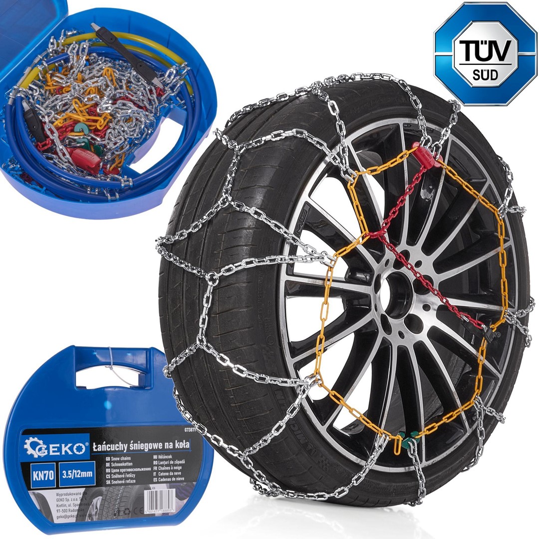 KN70 snow chains 3.5/12mm