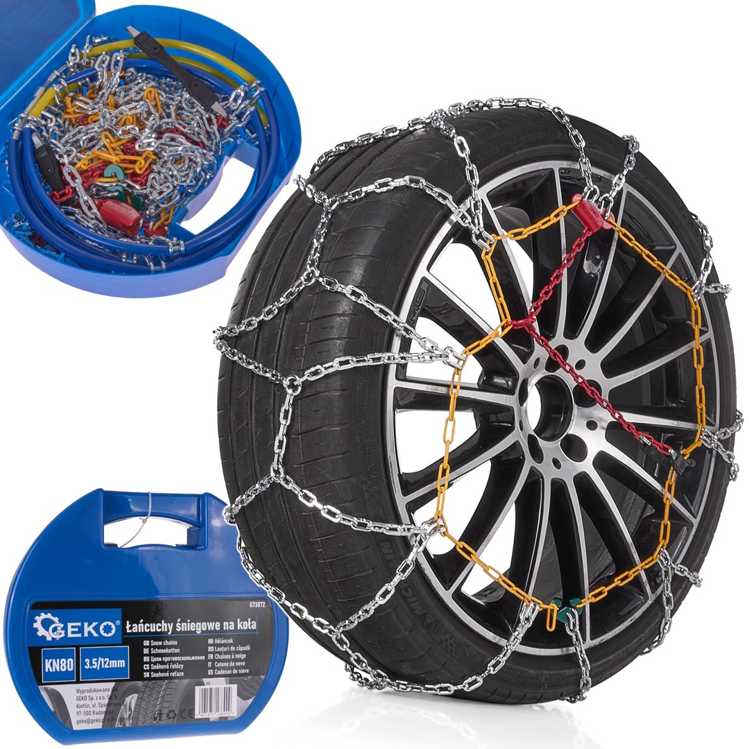 KN80 snow chains 3.5/12mm