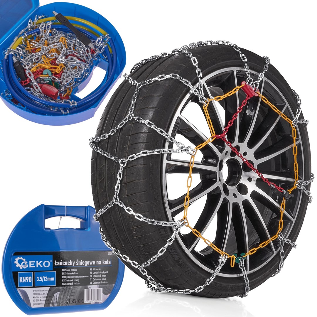 KN90 snow chains 3.5/12mm