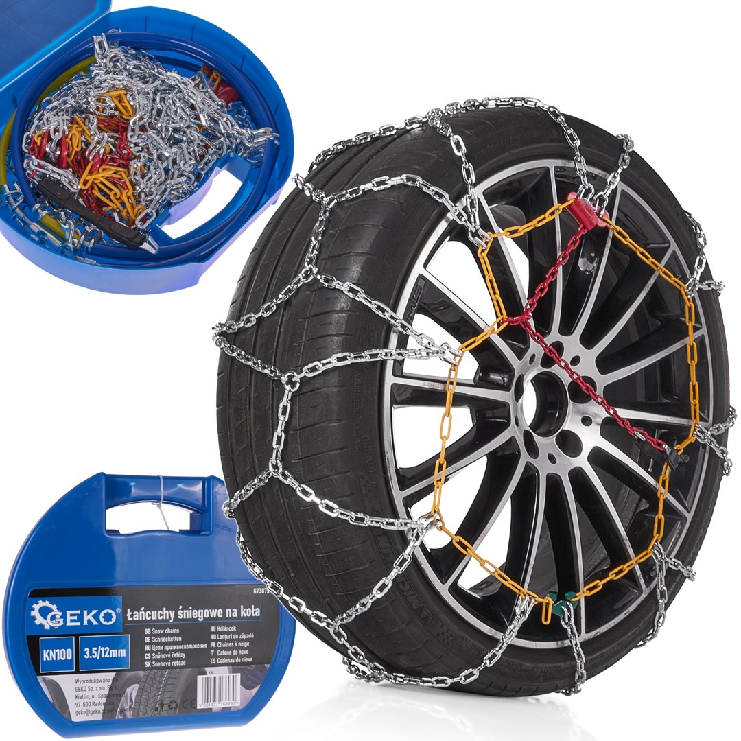 KN100 snow chains 3.5/12mm