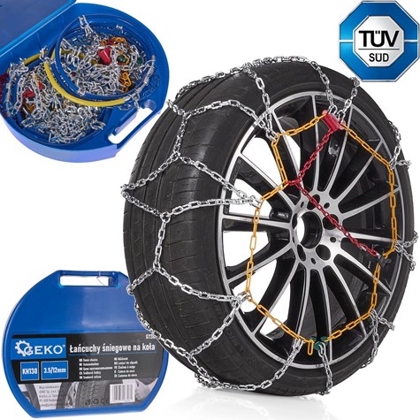 KN130 snow chains 3.5/12mm