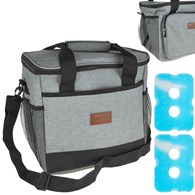 18L thermal bag  with two cooling inserts