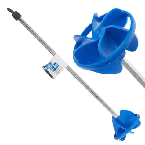 Mixing paddle for epoxy and polyester resin 74x350mm HEX