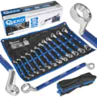 Double Ended Ring Spanner Set with AntiSlip Layer 6-32mm 12pcs