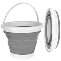 Universal collapsible silicone bucket 10L