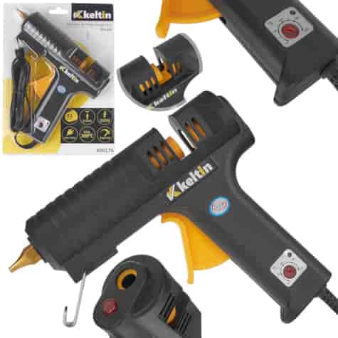 Pistolet do kleju na gorąco 5-stopniowy 150W (12/48)