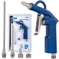 Air dust gun with nozzles and connectors 5pcs