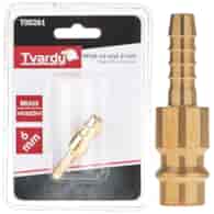 Brass male plug with connection 6mm