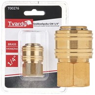 Brass quick coupler female internal thread 1/4 